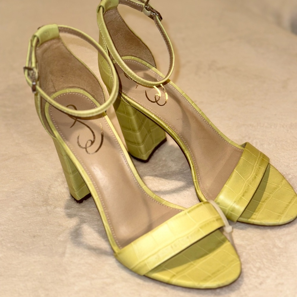 Sam Edelman YARO BLOCK HEEL SANDAL size 9